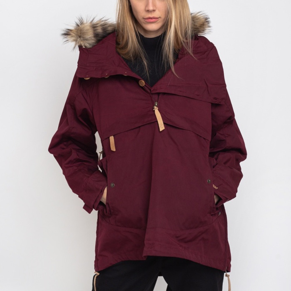 Fjallraven Iceland G-1000 Anorak, Garnet, Sz S